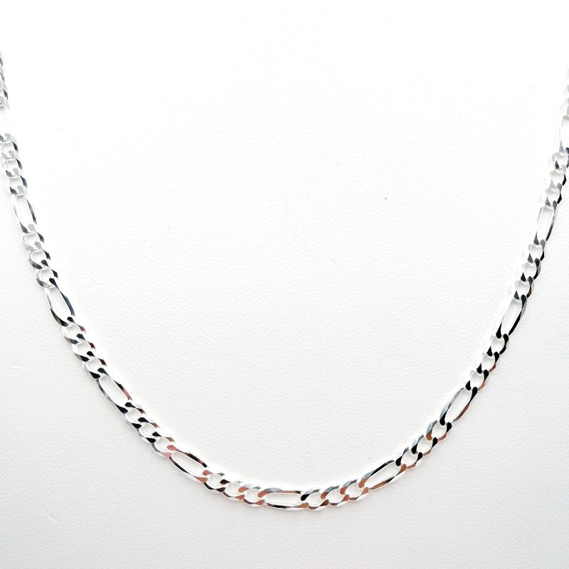 Cadena tejido 3x1 70cm Plata 925