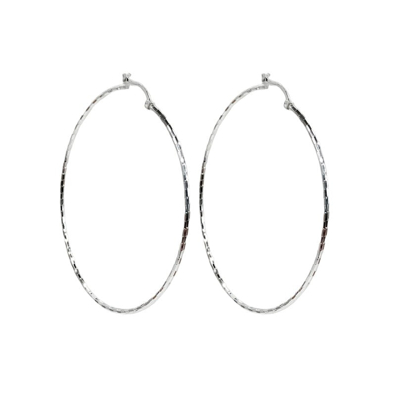 Argollas Brillantes 6cm