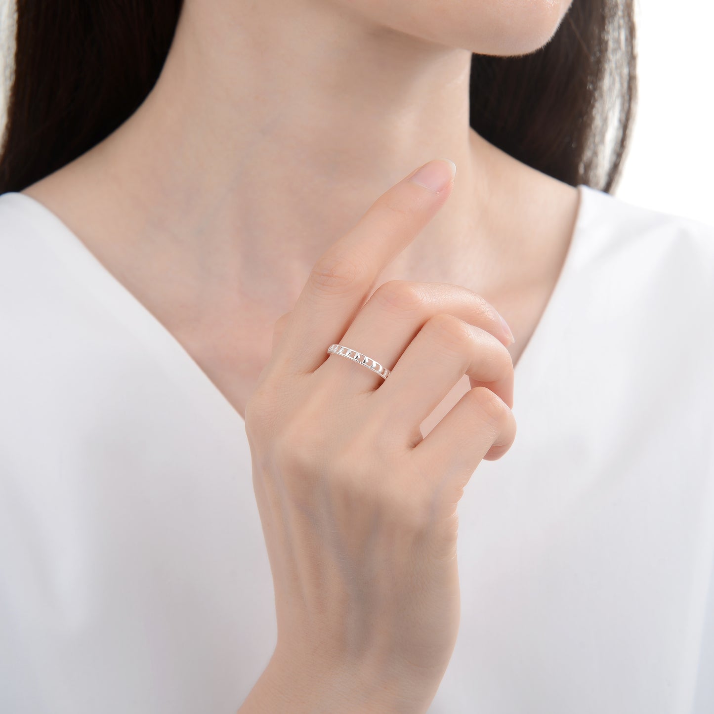 Anillo Corazones - Plata 925