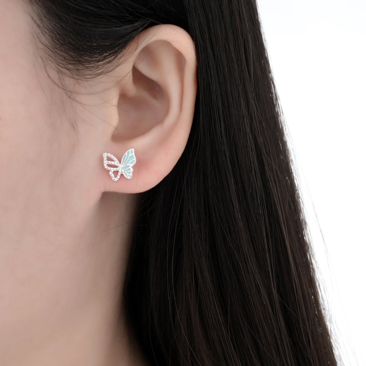 Zarcillos Mariposa - Plata 925