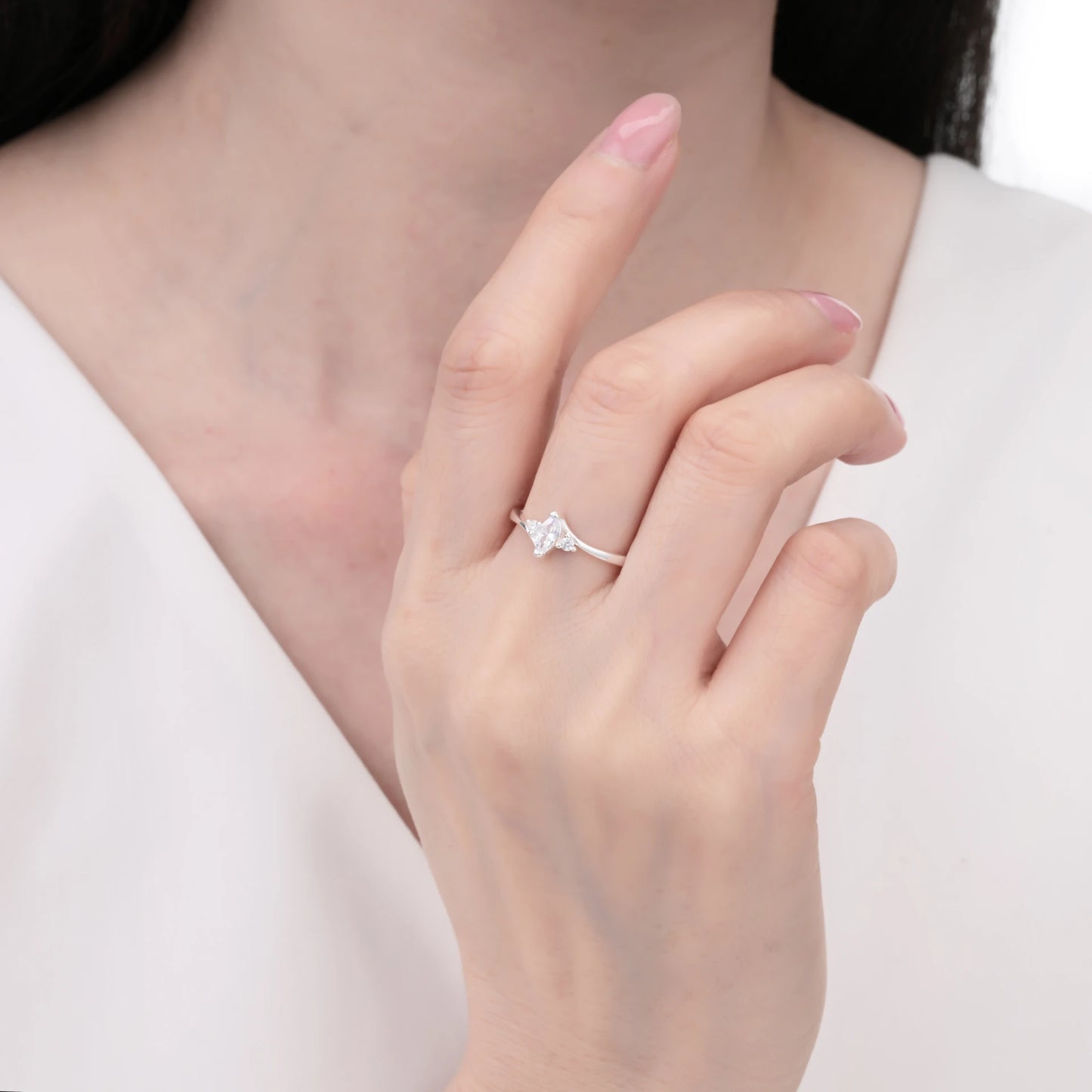 Anillo Triología - Plata 925