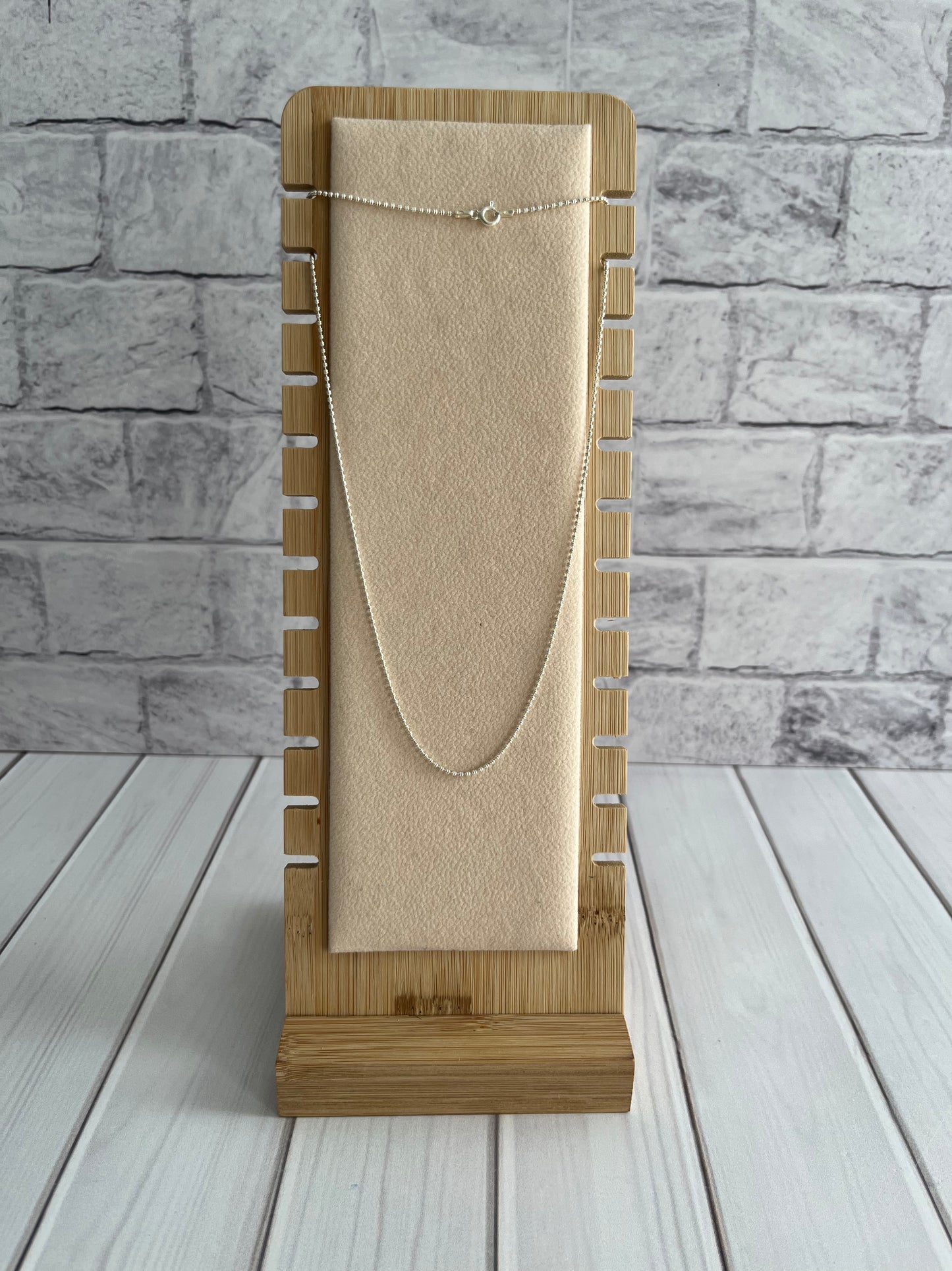 Cadena Bolitas Rayadas 45cm