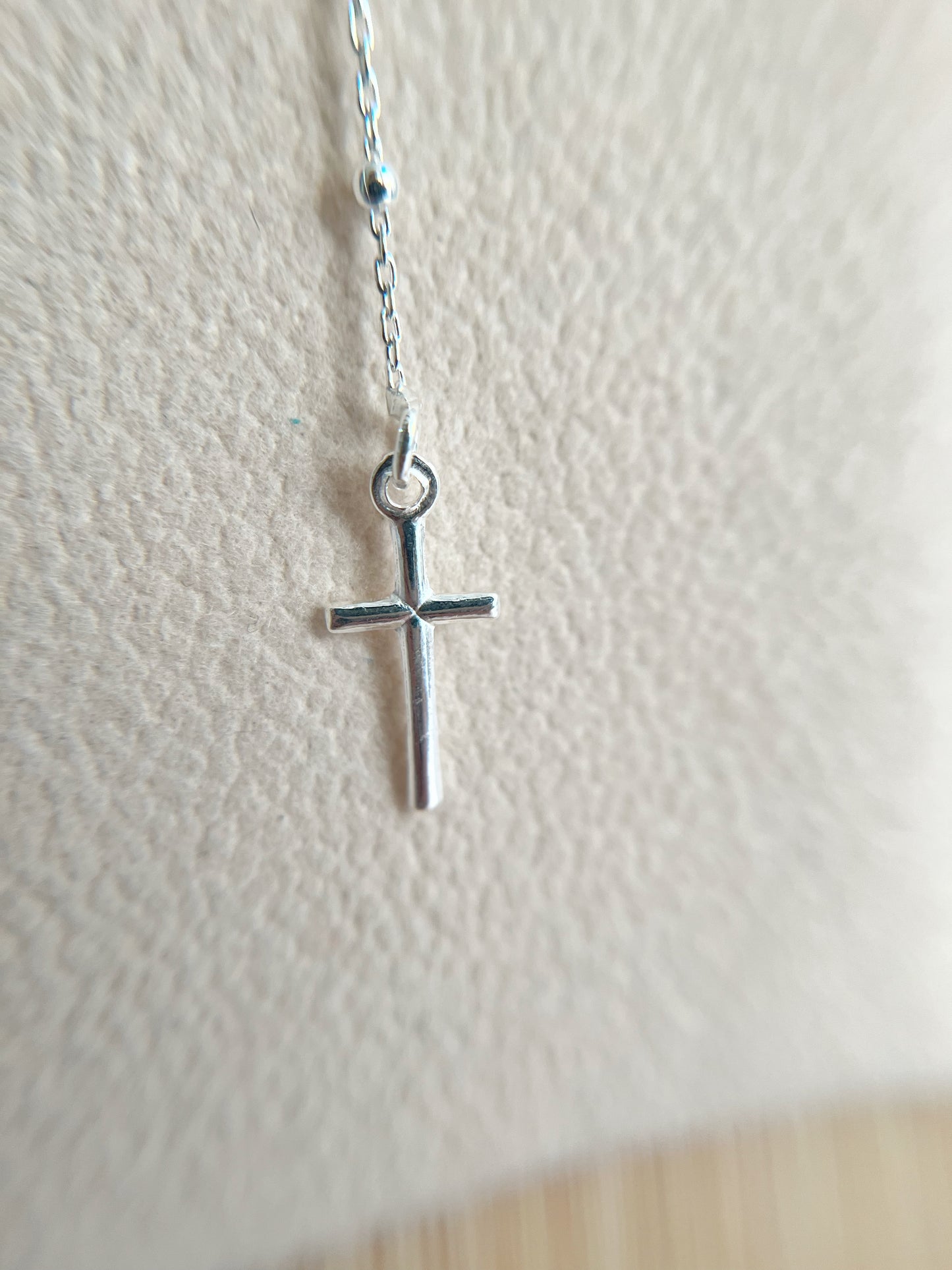 Rosario Balín 2mm 40cm Plata 925