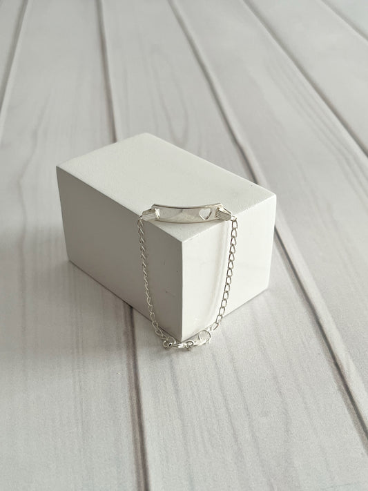 Esclava Corazon 12,8cm - Plata 925