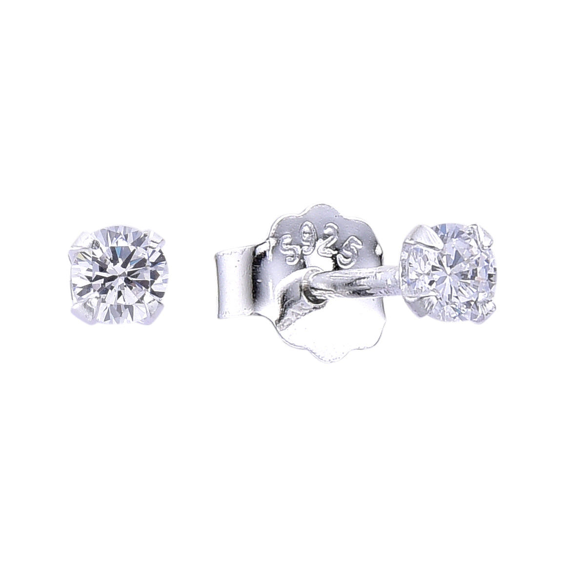 Zarcillos Zircones 3mm