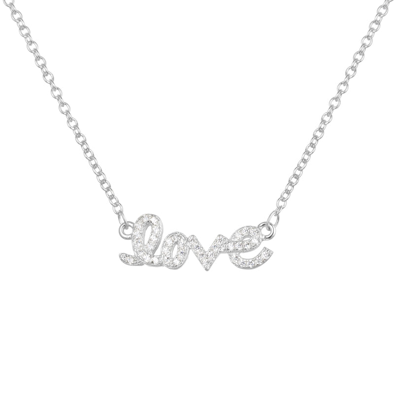 Gargantilla Love 45cm Plata 925