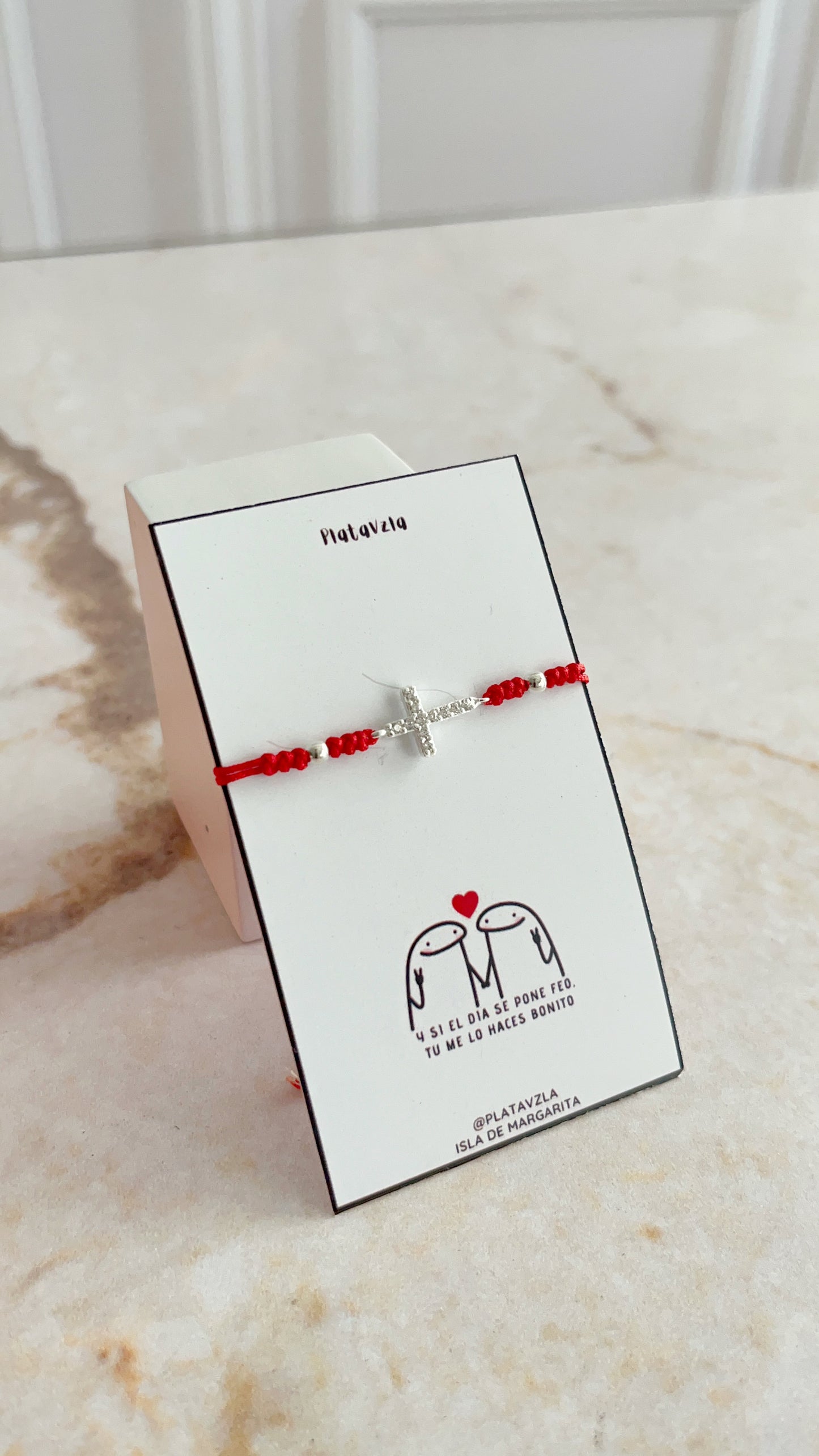 Pulsera Ajustable Hilo Rojo