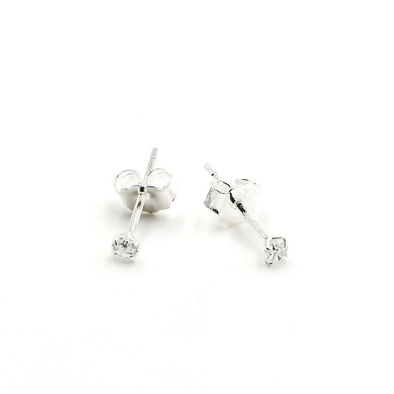 Zarcillos Zircones 2mm