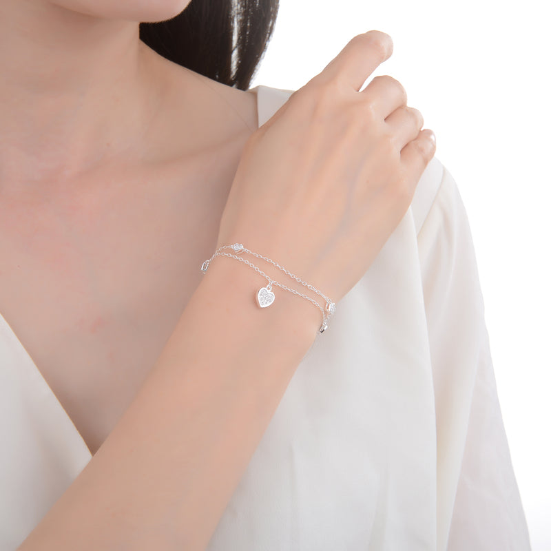 Pulsera corazones
