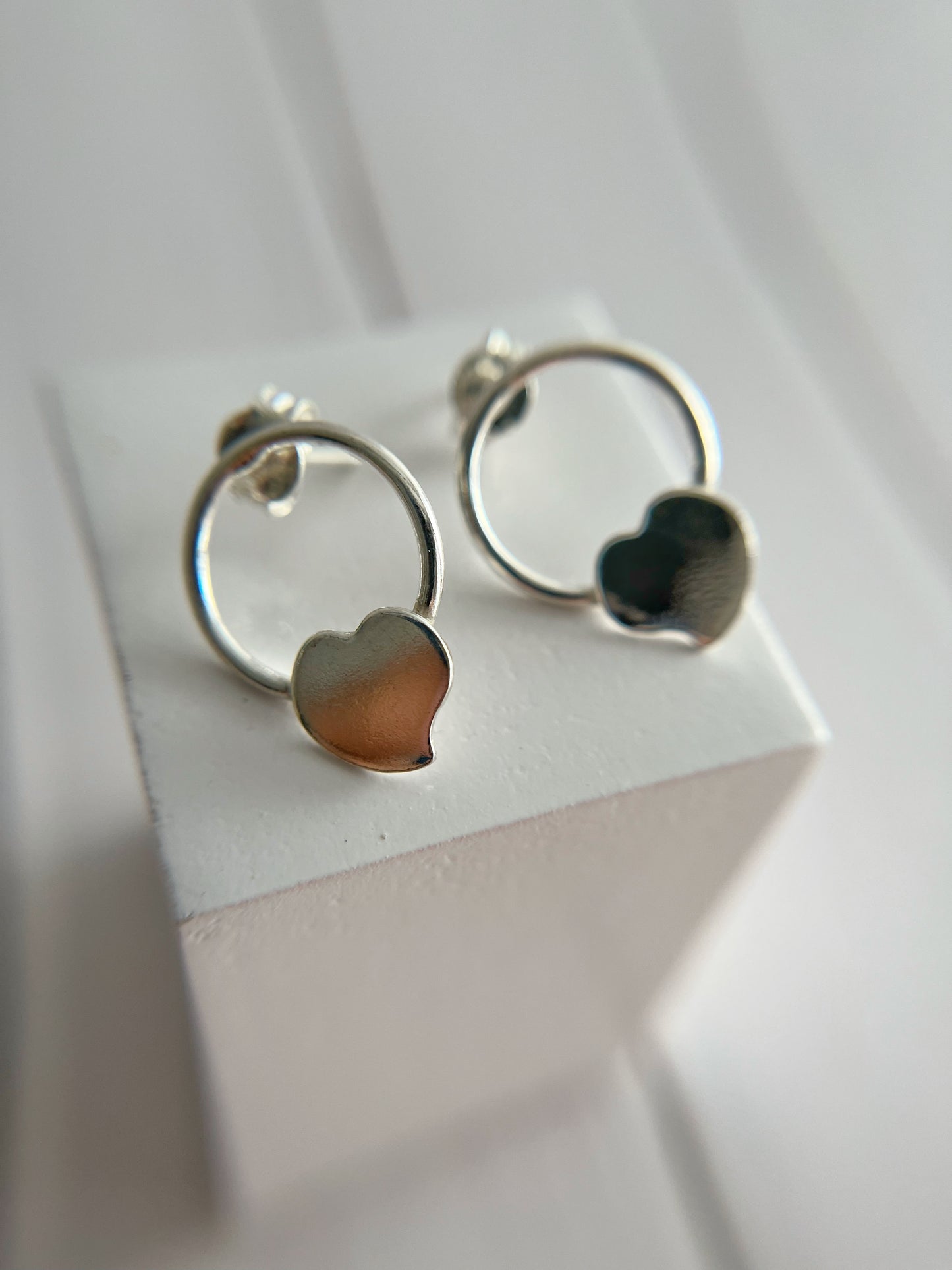 Zarcillos Aro Corazón