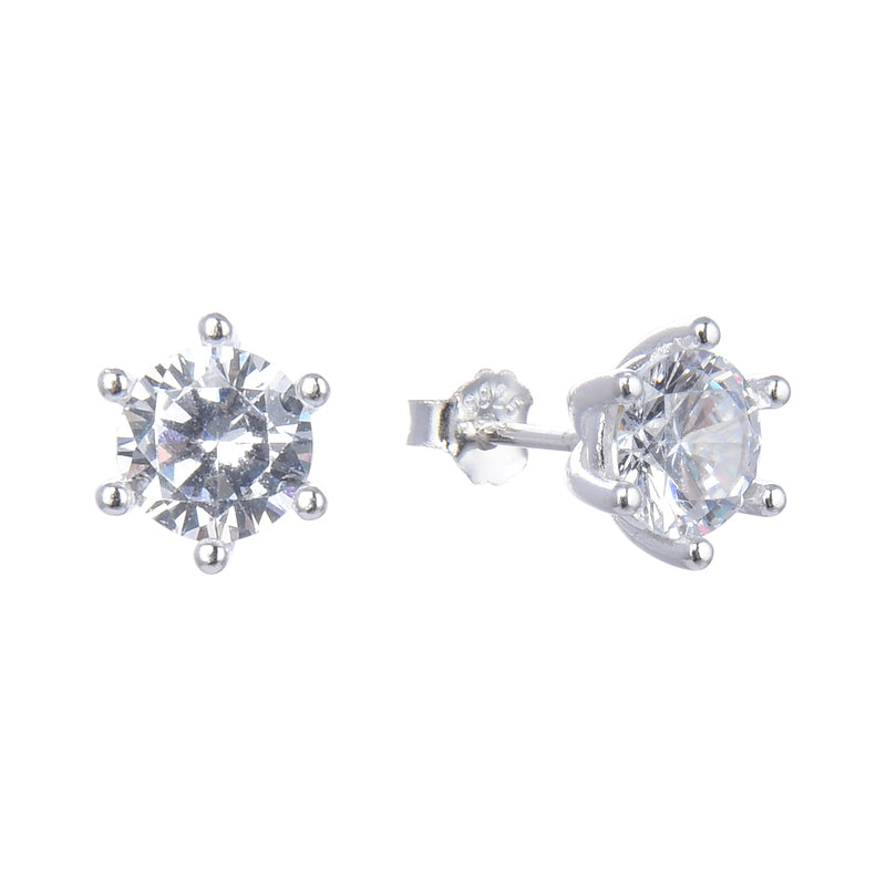 Zarcillos Zircones 6mm
