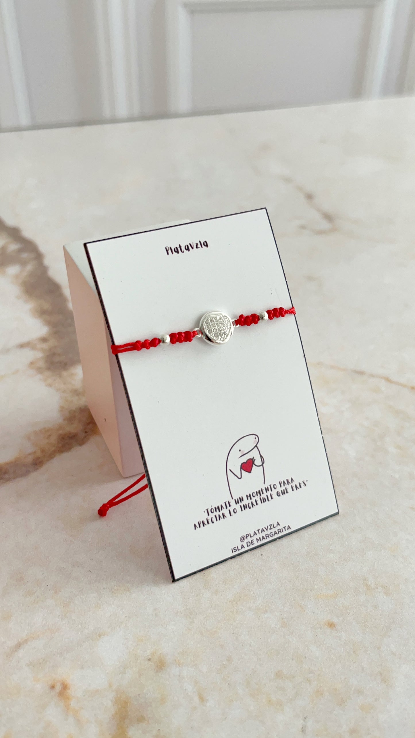 Pulsera Ajustable Hilo Rojo