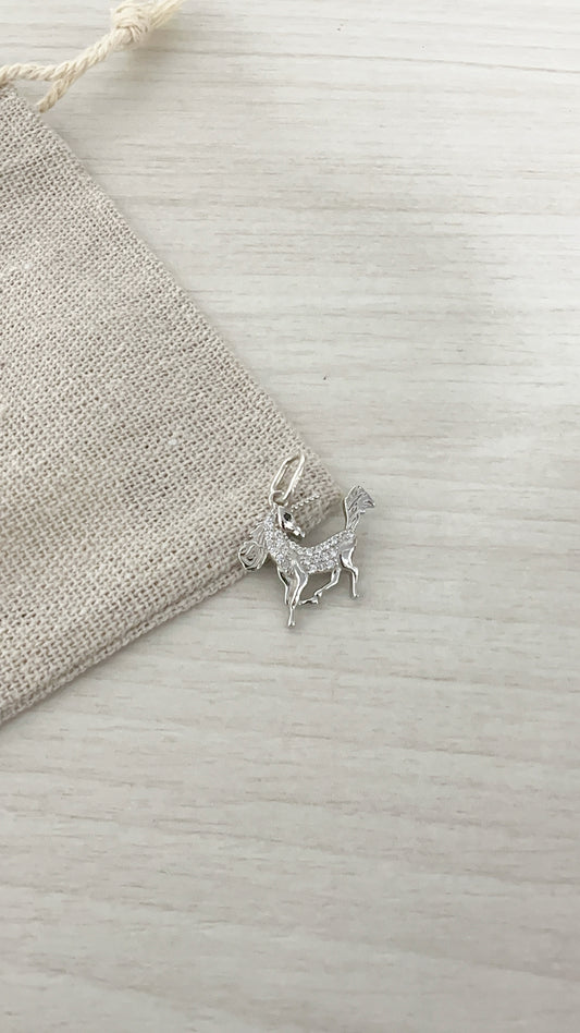 Dije Unicornio - Plata 925