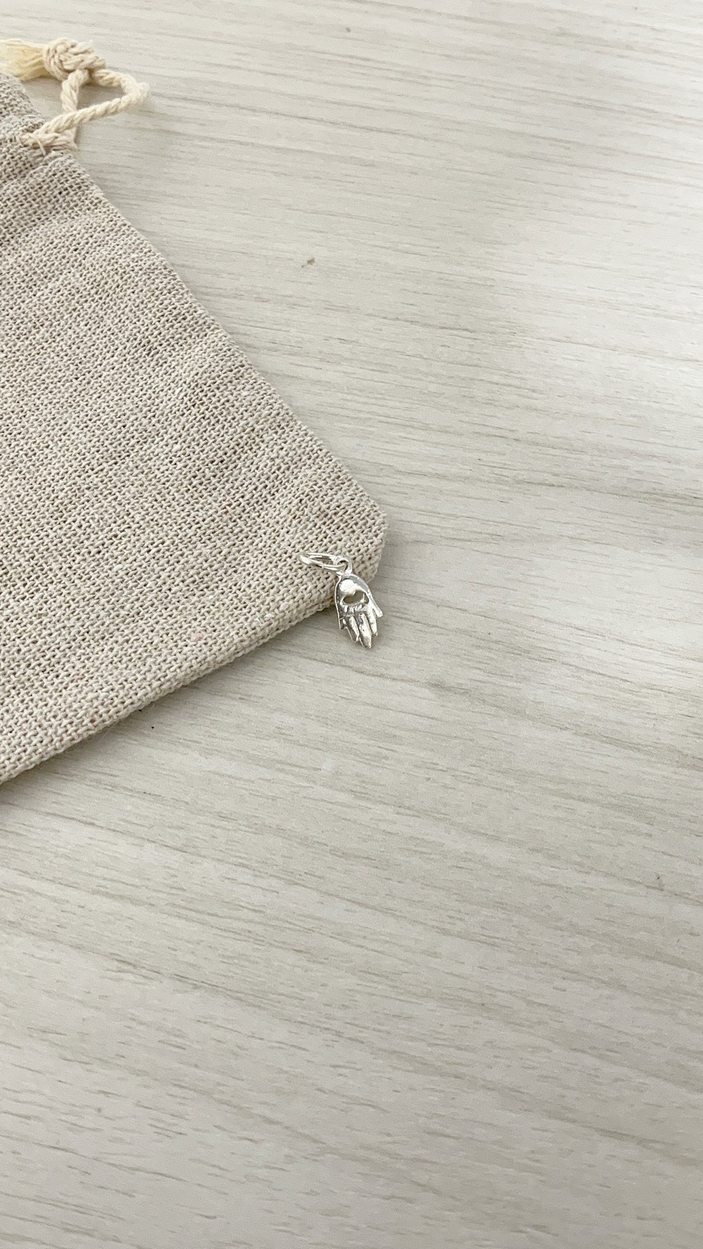 Dije Mano de Fátima 1cm - Plata 925