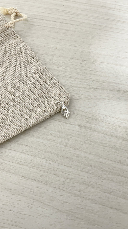 Dije Mano de Fátima 1cm - Plata 925