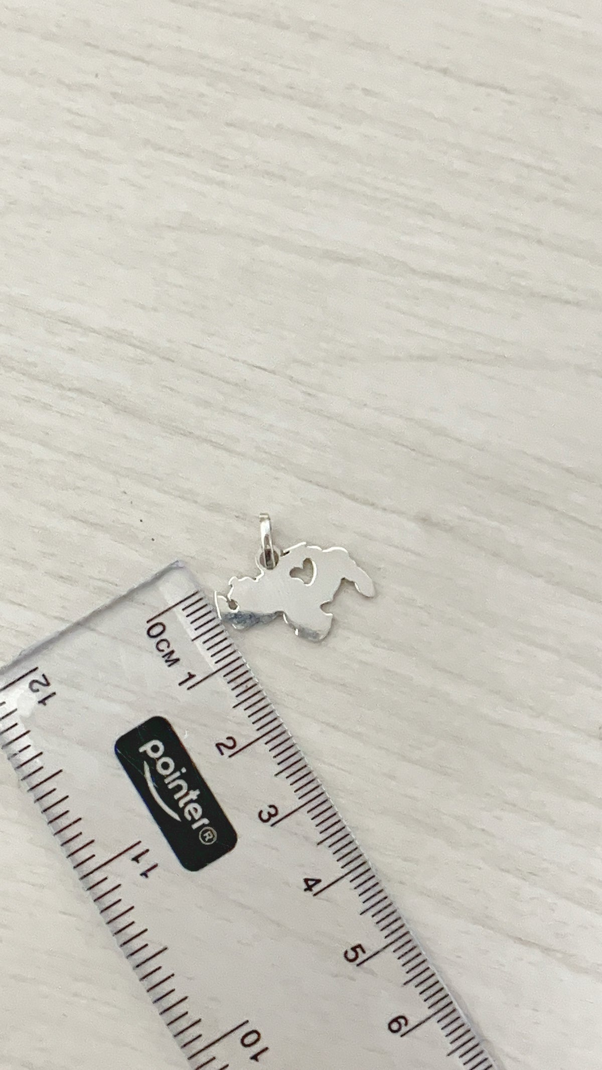 Dije Mapa de Venezuela 1,5cm - Plata 925