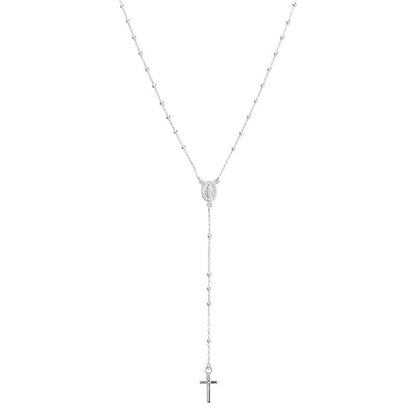Rosario Balín 2mm 40cm - Plata 925