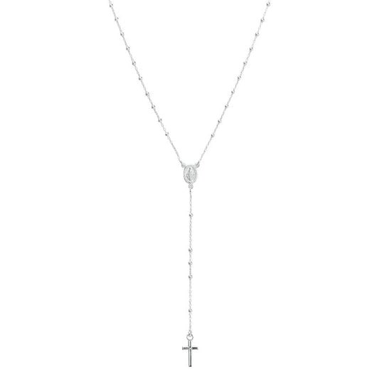 Rosario Balín 2mm 40cm - Plata 925