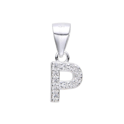 Dije Letras 1cm - Plata 925