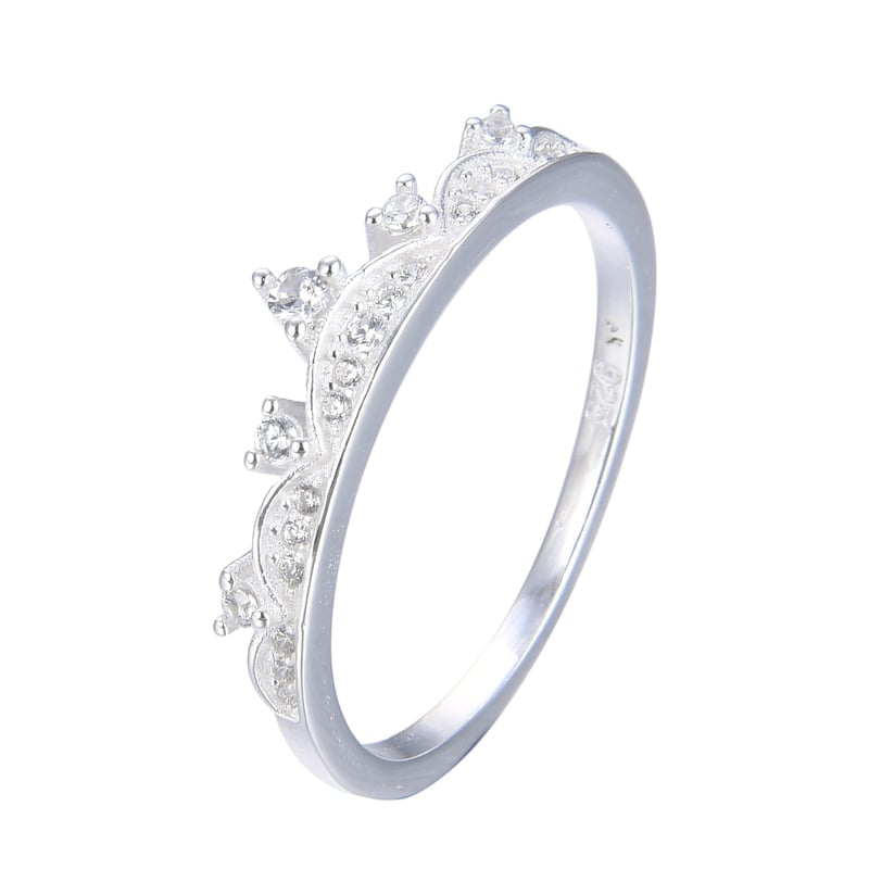 Anillo Corona Plata 925