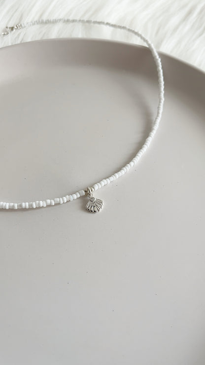 Gargantilla de Mostacillas y Dijes - Plata 925