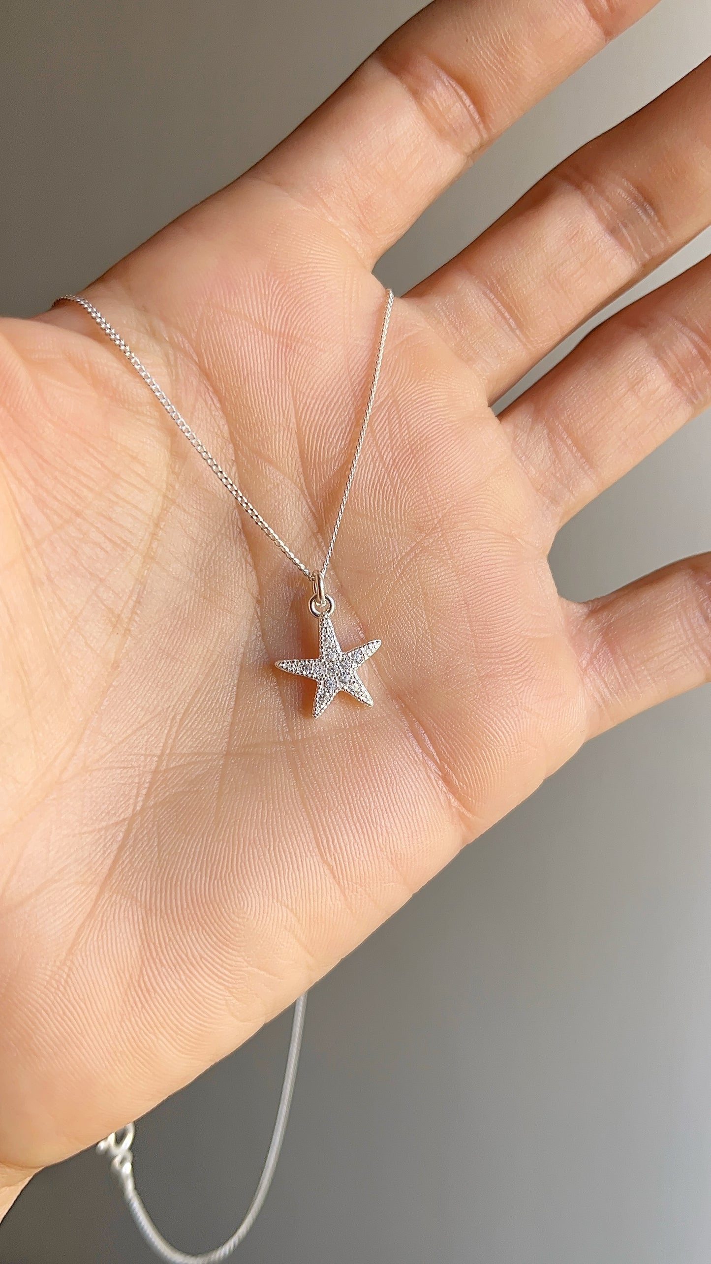 Cadena Dije Estrella - Plata 925