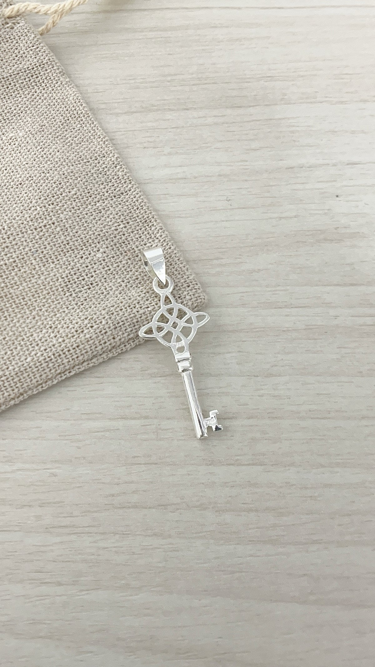 Dije Llave 3,5cm - Plata 925