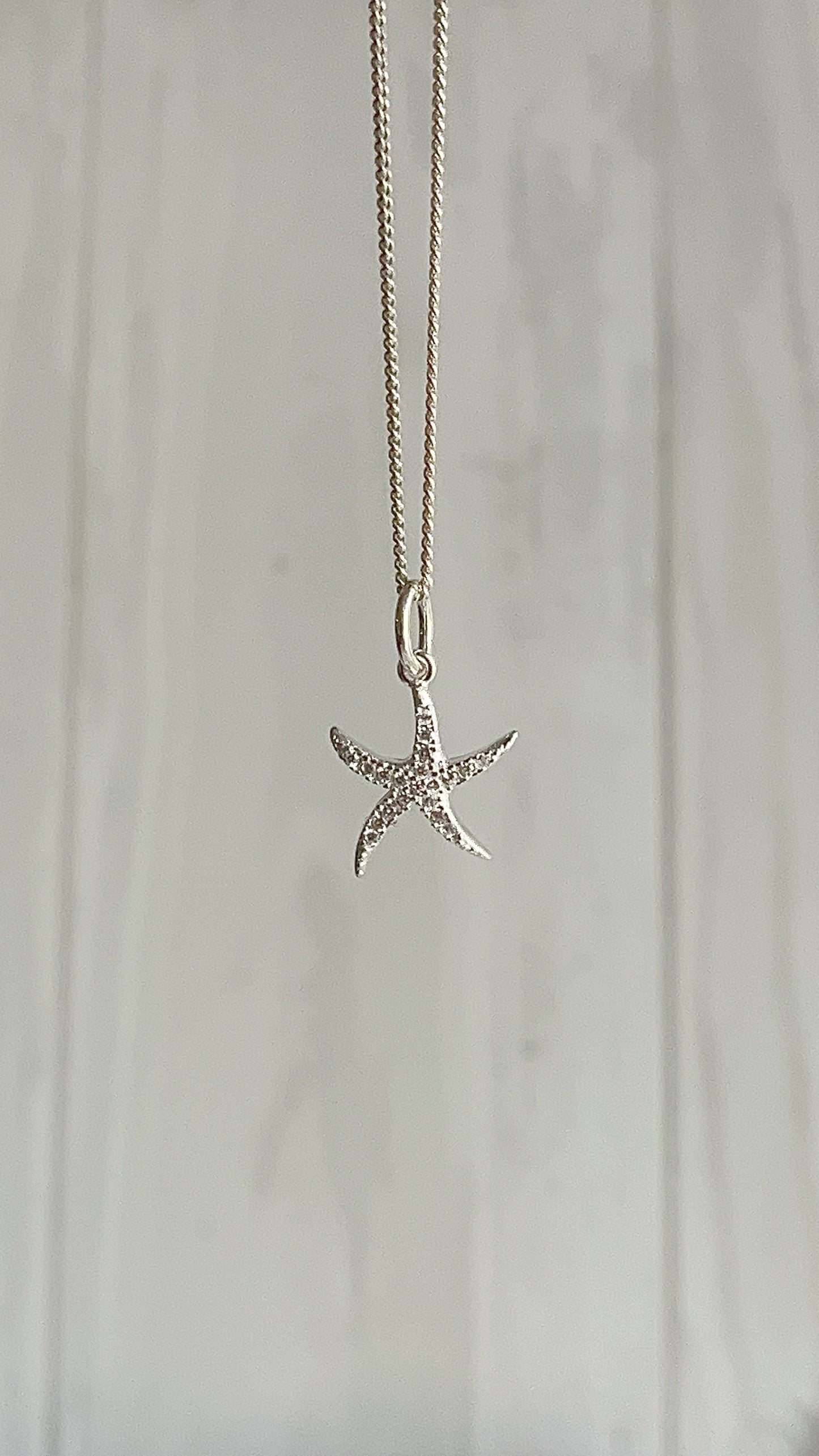 Cadena Dije Estrella de Mar - Plata 925