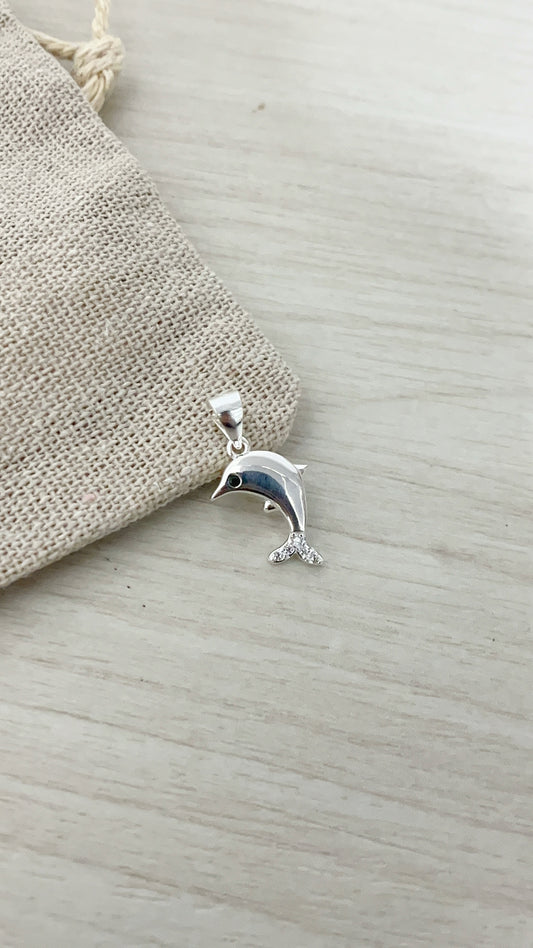 Dije Delfín 1,6cm- Plata 925