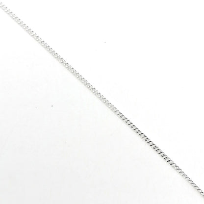 Cadena Tejido Grumet Delgada Plata 925