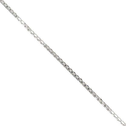 Cadena 40cm, 45cm y 50cm Tejido Chino 2mm - Plata 925