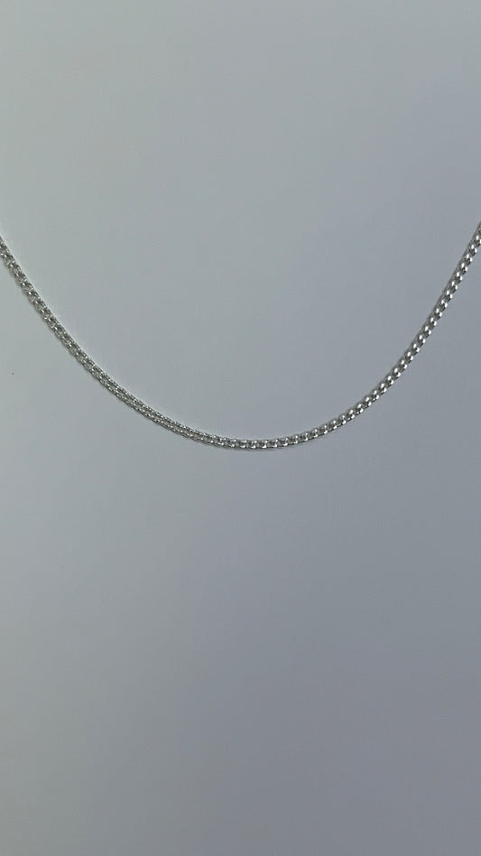 Cadena 40cm Plata 925 Nacional