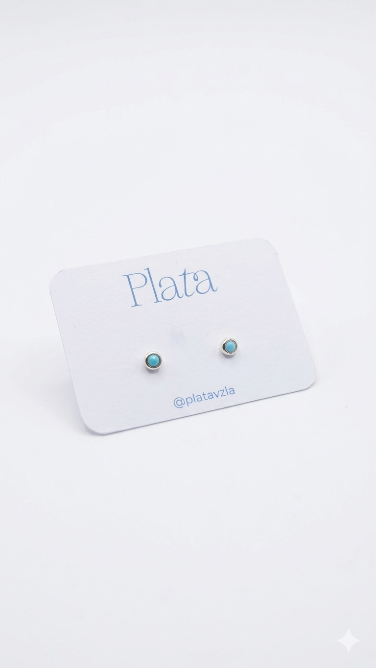 Abridores Azules - Plata 925