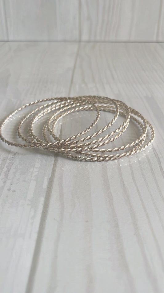 Semanario Entorchado 6,5cm Plata 925