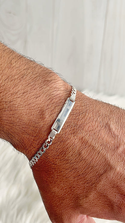 Esclava Grumet 21cm - Plata 925