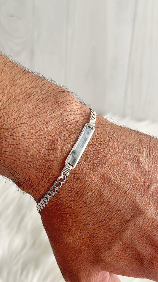 Esclava Grumet 21cm - Plata 925