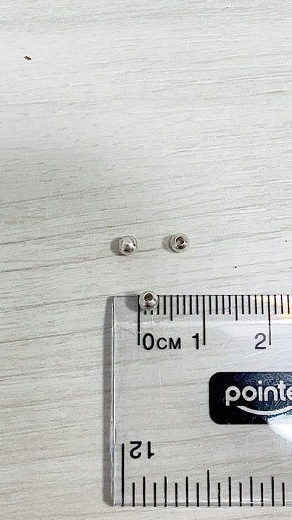 Balín Liso 3mm - Plata 925
