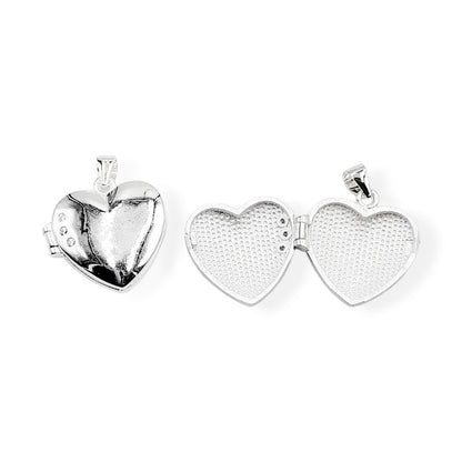 Relicario Corazon 1,8cm - Plata 925