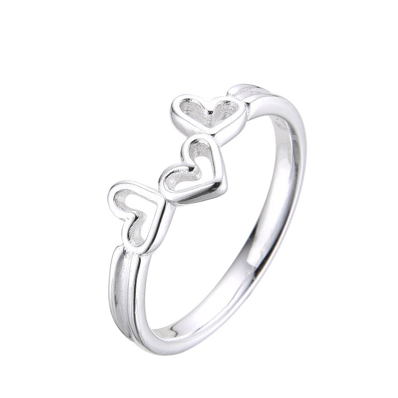 Anillo 3 Corazones