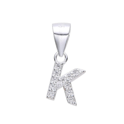 Dije Letras 1cm - Plata 925