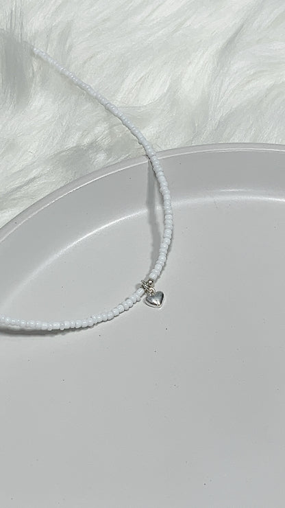 Gargantilla de Mostacillas y Dijes - Plata 925
