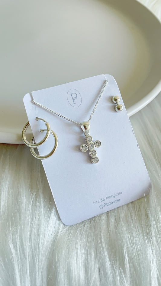 Sets 3 Piezas Plata 925