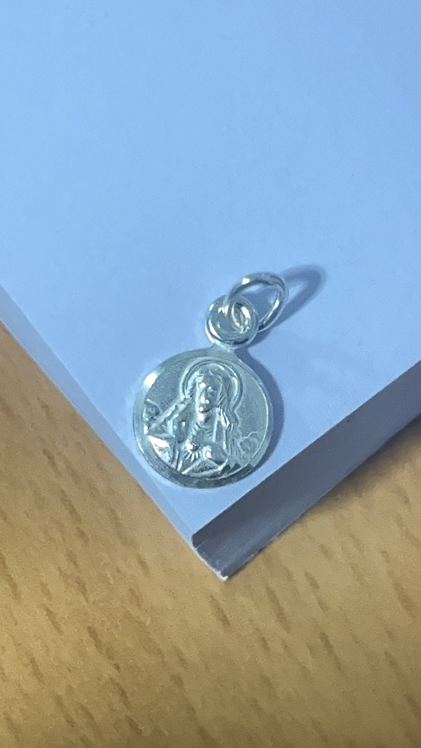 Dije Sagrado Corazón de Jesús - Plata 925