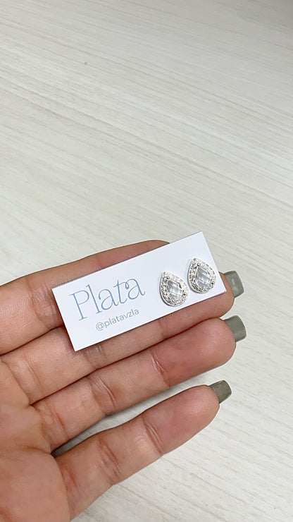 Zarcillos Gotas - Plata 925