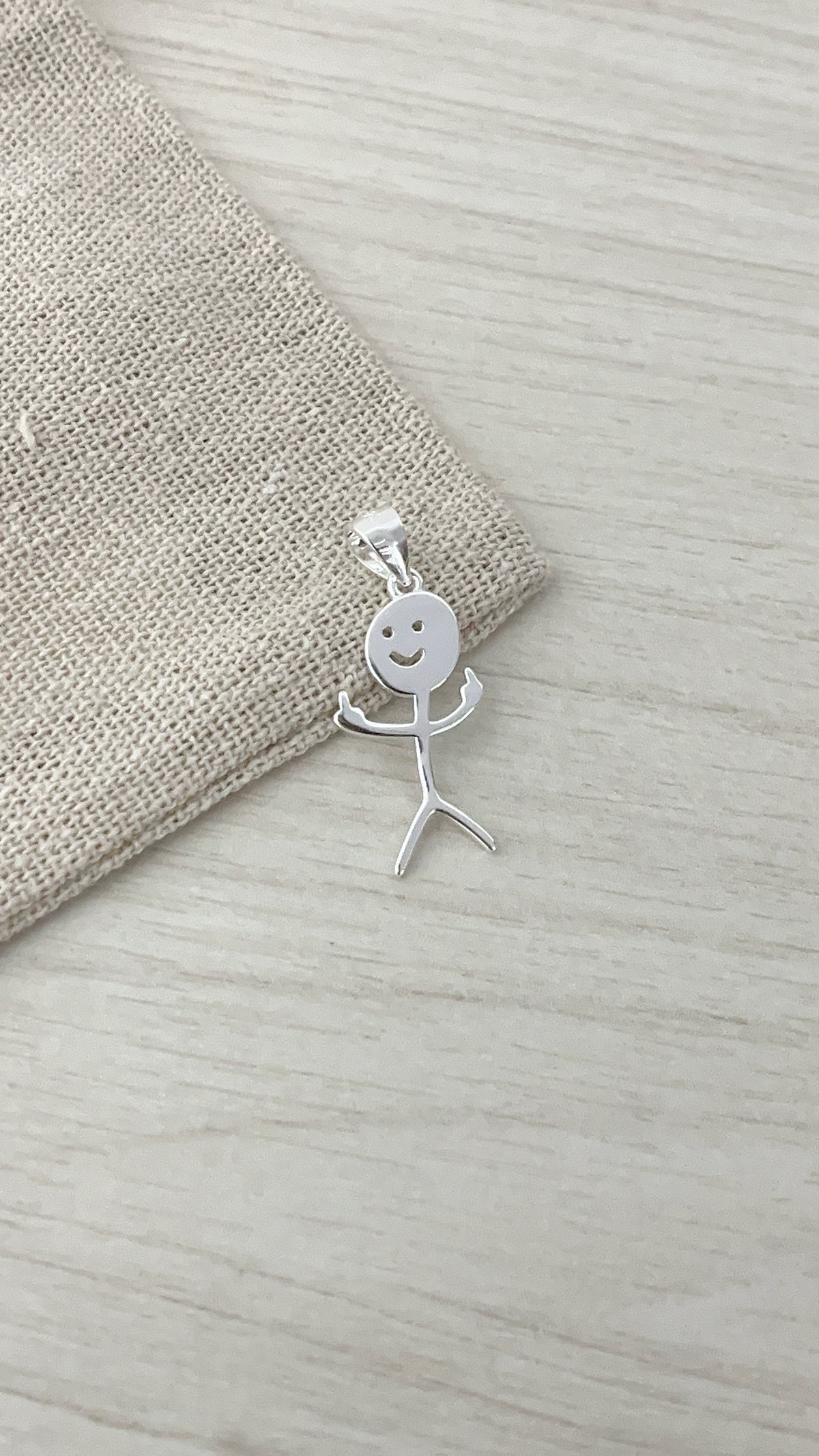 Dije Niño Grosero 2,4cm - Plata 925