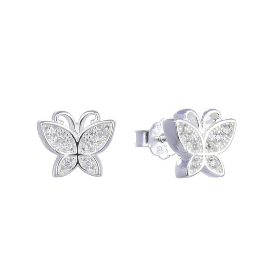 Zarcillos Mariposas 1cm