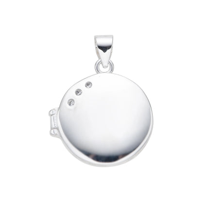 Relicario Redondo 1,8cm - Plata 925
