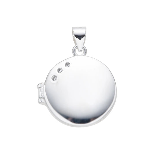 Relicario Redondo 1,8cm - Plata 925