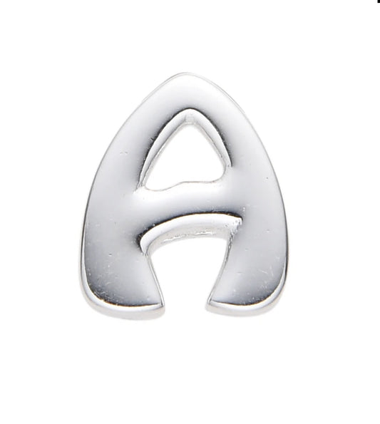 Dije Letras Lisas Plata 925