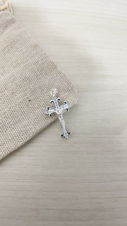 Dije Cruz 2,5cm - Plata 925
